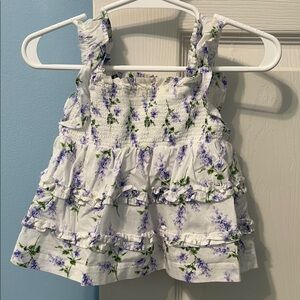Janie and Jack Floral 2-pc Set